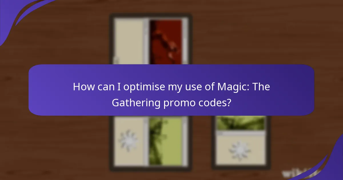 How can I troubleshoot promo code issues in Magic: The Gathering?