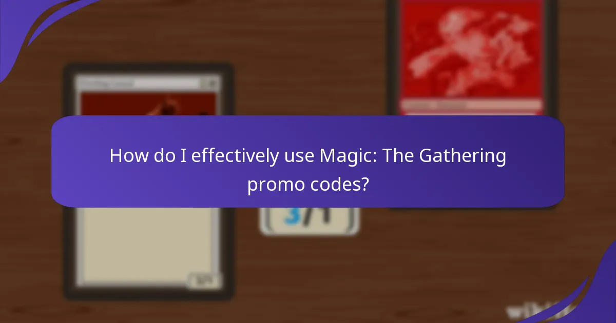 Which community tools enhance the Magic: The Gathering promo code experience?